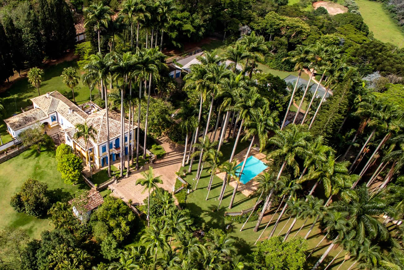 Casa sede da Fazenda Santa Barbara