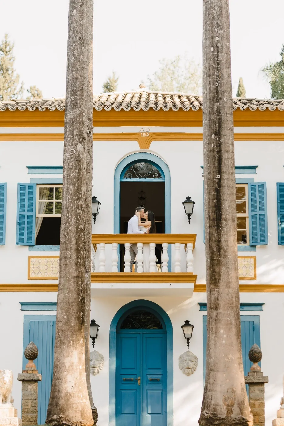 Ensaio de Amanda e Dario na Fazenda Santa Barbara