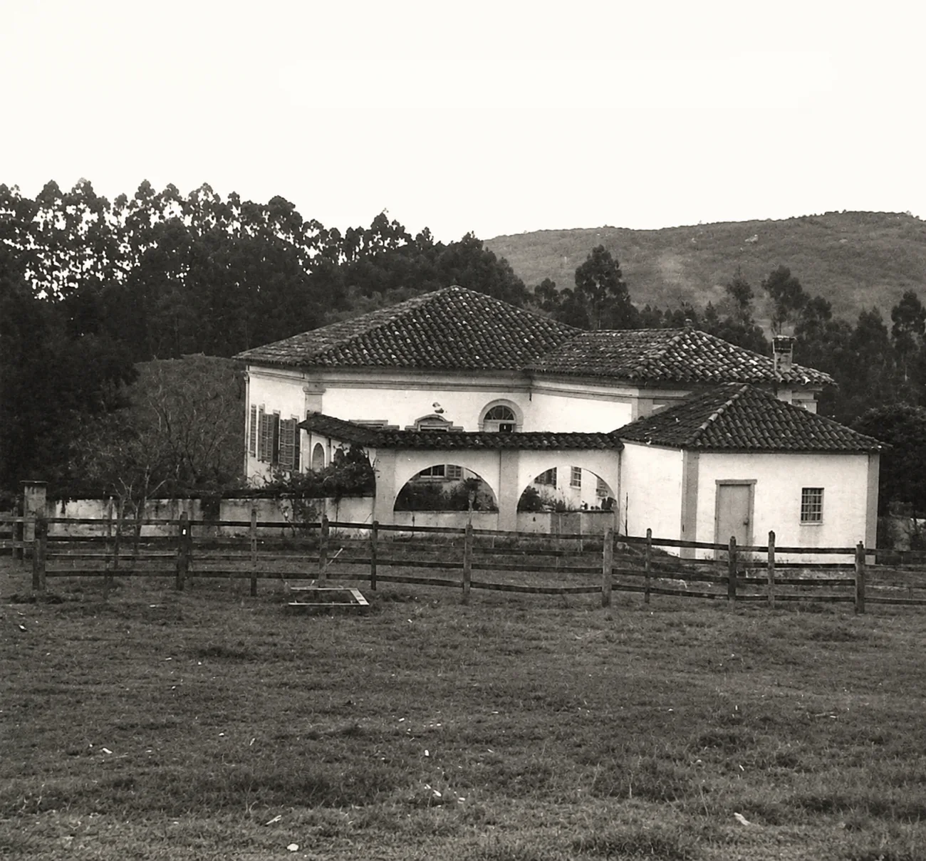 Registro antigo da vida na Fazenda Santa Barbara